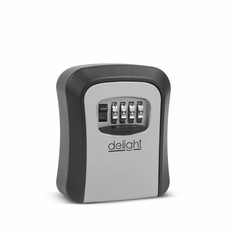 Slika - Delight sef za ključe iz trpežne plastike - 115 x 95 x 40 mm