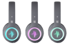 Slika - Defender FreeMotion B571 (63571) 2.0 USB BT sive slušalke z mikrofonom