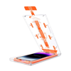Slika - Mobile Origin Orange Screen Guard iPhone 15 Pro Max/15 Plus z enostavnim nanašanjem, 2x zaščitno steklo