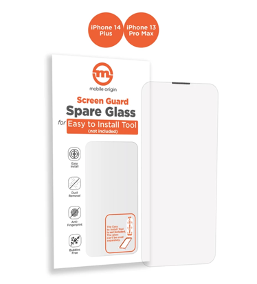 Mobile Origin Orange Screen Guard rezervno steklo za zaščito zaslona - iPhone 14 Plus / 13 Pro Max