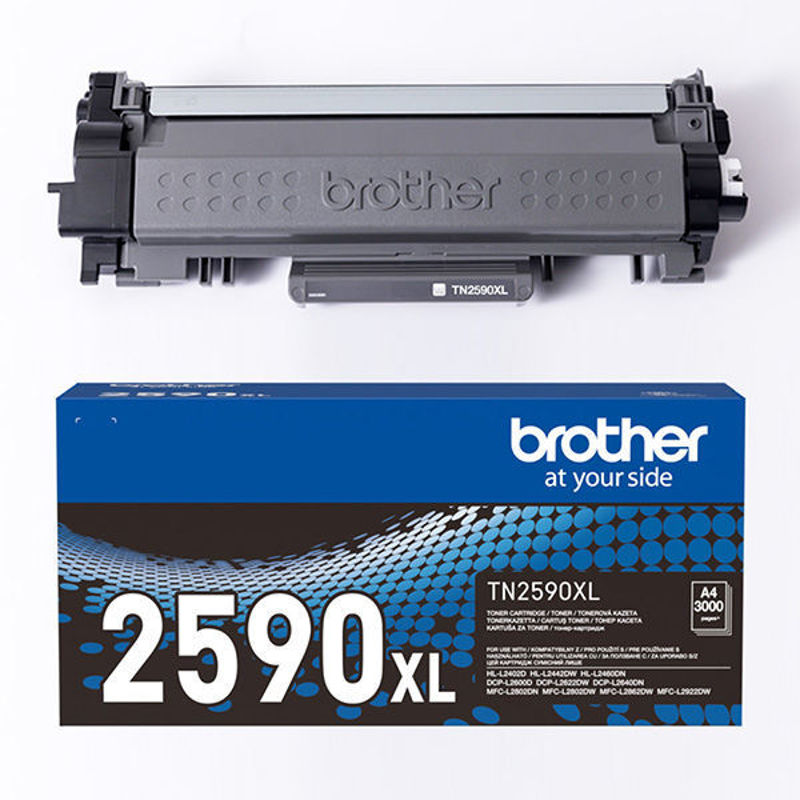 Slika - Brother TN-2590XL (TN2590XL) originalen toner