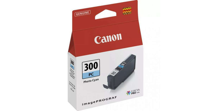 Slika - Canon PFI-300PC (4197C001) foto modra originalna kartuša