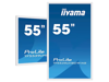 Slika - iiyama ProLite TF5539UHSC-W1AG 139cm 55" IPS LED 4K 24/7 interaktivni zaslon na dotik velikega formata z odprtim okvirjem
