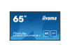 Slika - iiyama Prolite monitor LH6570UHB-B1 65" VA, tanek okvir, 4K UHD, 24/7, ležeče/pokončno, svetlost 700cd/m2