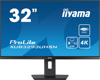 Slika - iiyama ProLite monitor XUB3293UHSN-B5 32" 3-stranska oblika brez robov, plošča IPS s stikalom KVM, priključna postaja USB-C, nastavljiva višina
