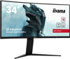 Slika - iiyama G-Master Red Eagle ukrivljen gaming monitor GCB3480WQSU-B1 34" črn, 3440 x 1440, 0,4 ms, 180 Hz, FreeSync, HDMI, Display Port, nastavljiva višina