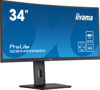 Slika - iiyama ProLite ukrivljen monitor XCB3494WQSN-B5 34" VA ultra širok zaslon s stikalom KVM in USB-C dockom, HDMI in nastavitvijo višine