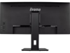 Slika - iiyama ProLite ukrivljen monitor XCB3494WQSN-B5 34" VA ultra širok zaslon s stikalom KVM in USB-C dockom, HDMI in nastavitvijo višine
