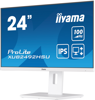 Slika - iiyama ProLite monitor XUB2492HSU-W6 24" IPS, Full HD, bel, 3-stranski brez robov, frekvenca osveževanja 1000 Hz, HDMI, Display Port, USB Hub, nastavljiva višina