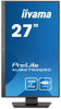 Slika - iiyama ProLite monitor XUB2792QSC-B5 27" IPS, 2560x1440, ultra tanek okvir, črn, HDMI, Display Port, povezljivost USB-C, nastavljiva višina