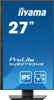 Slika - Monitor iiyama ProLite XUB2793HS-B6 27", črn, nastavljiv po višini, plošča IPS, 3-stranska oblika brez robov, HDMI, DisplayPort