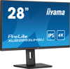 Slika - iiyama ProLite XUB2893UHSU-B5, 28" plošča IPS, ločljivost 4K, 3-stranska zasnova brez robov, stojalo, nastavljivo po višini, brez utripanja in zmanjšanje modre svetlobe