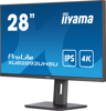 Slika - iiyama ProLite XUB2893UHSU-B5, 28" plošča IPS, ločljivost 4K, 3-stranska zasnova brez robov, stojalo, nastavljivo po višini, brez utripanja in zmanjšanje modre svetlobe