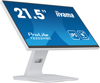 Slika - iiyama ProLite monitor T2252MSC-W2 22" bel, IPS, projektivna kapacitivnost 10 točk na dotik, HDMI, Display Port, steklena zasnova od roba do roba, premaz proti prstnim odtisom