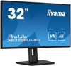Slika - iiyama ProLite monitor XB3288UHSU-B5 32" 4K, nastavljiv po višini, HDMI, VA plošča, brez utripanja, PIP