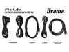 Slika - iiyama ProLite monitor XB3288UHSU-B5 32" 4K, nastavljiv po višini, HDMI, VA plošča, brez utripanja, PIP