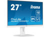 Slika - iiyama ProLite monitor XUB2792QSU-W6 27" IPS, 2560x1440, FreeSync, 3-stranski brez robov, bela, HDMI, Display Port, USB Hub, nastavljiva višina, 100 Hz