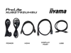 Slika - iiyama ProLite monitor XUB2792UHSU-B5 27", IPS, 4k, nastavljiva višina in vrtljiva funkcija, HDMI, DisplayPort, USB Hub, PIP, PBP
