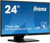 Slika - iiyama ProLite monitor T2454MSC-B1AG 24", projektiven kapacitivni 10pt na dotik, premaz proti bleščanju, IPS, ultra tanek okvir, HDMI