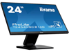 Slika - iiyama ProLite monitor T2454MSC-B1AG 24", projektiven kapacitivni 10pt na dotik, premaz proti bleščanju, IPS, ultra tanek okvir, HDMI