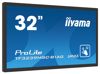 Slika - Monitor na dotik iiyama Prolite TF3239MSC-B1AG 32" črn, AMVA, proti bleščanju, polna visoka ločljivost, projektivni kapacitivni 12 točk na dotik, 24/7, ležeče/pokončno/s licem navzgor, odprt okvir
