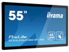 Slika - iiyama Prolite monitor TF5539UHSC-B1AG 55" črn, IPS, proti bleščanju, 4K, projektiven kapacitivni 15pt na dotik, 24/7, ležeče/pokončno/s licem navzgor, odprt okvir