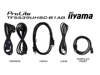 Slika - iiyama Prolite monitor TF5539UHSC-B1AG 55" črn, IPS, proti bleščanju, 4K, projektiven kapacitivni 15pt na dotik, 24/7, ležeče/pokončno/s licem navzgor, odprt okvir