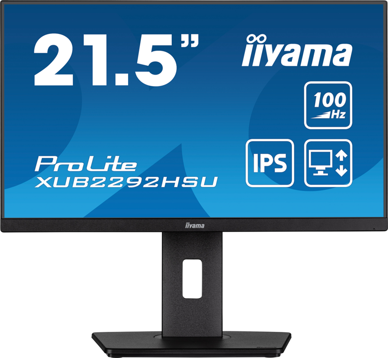 Slika - iiyama ProLite monitor XUB2292HSU-B6 22" IPS, nastavljiv po višini, HDMI, frekvenca osveževanja 100Hz