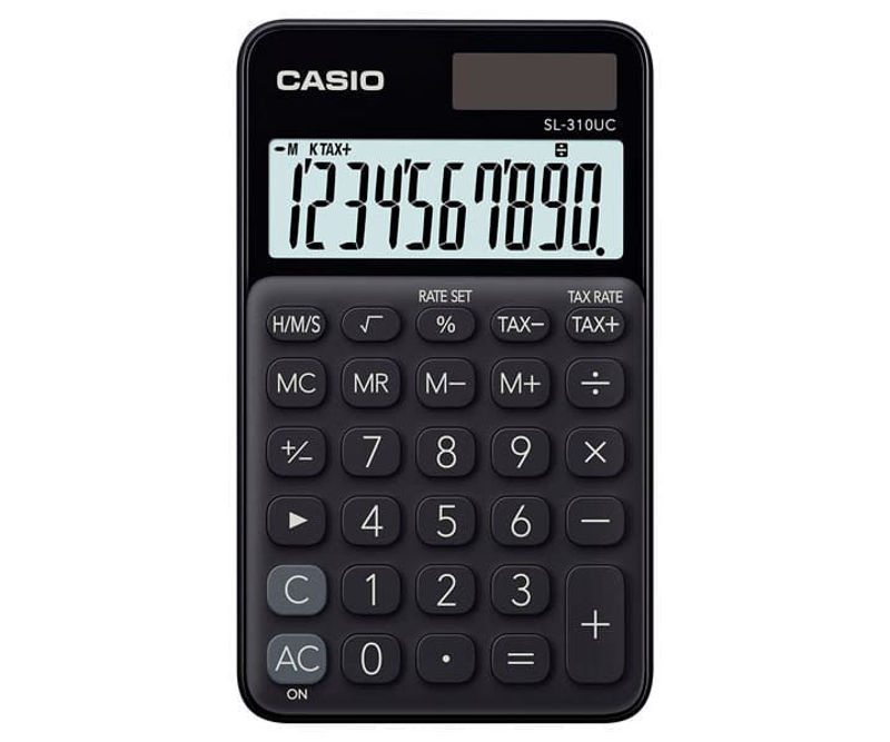 Slika - Casio SL-310UC-BK namizni kalkulator črn