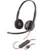 Slika - Slušalke Poly Plantronics Blackwire 3220 USB-A 209745-104 črne, mikrofon