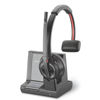 Slika - Mono brezžične slušalke Poly Plantronics Savi 8210-M UC USB-A DECT črne (207322-02) s stojalom