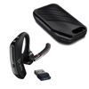 Slika - Brezžične Bluetooth slušalke Poly Plantronics Voyager 5200 UC črne (206110-102 / 7K2F3AA) s polnilnim stojalom
