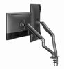Slika - Gembird MA-DA2-05 namizna nastavljiva dvojna roka za monitor 17"-32" vesoljsko siva