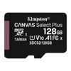 Slika - Kingston Canvas Select Plus, 128GB, micro SDXC, SDCS2/128GBSP, UHS-I U1 (Class 10), A1, SD kartica