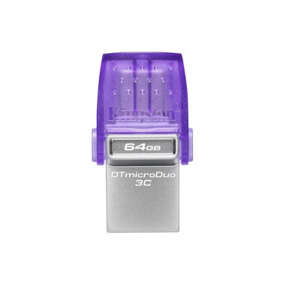 Kingston USB Data Traveler microDuo3 OTG 128GB USB 3.0 (3.2 Gen 1), DTDUO3CG3/128GB, USB A / USB C, OTG ključ