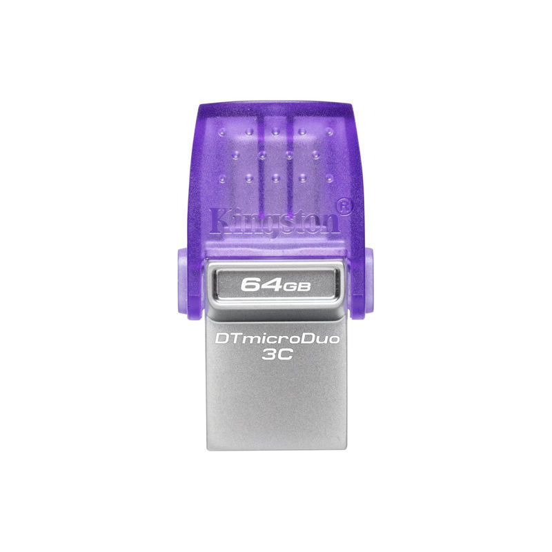 Slika - Kingston USB Data Traveler microDuo3 OTG 128GB USB 3.0 (3.2 Gen 1), DTDUO3CG3/128GB, USB A / USB C, OTG ključ