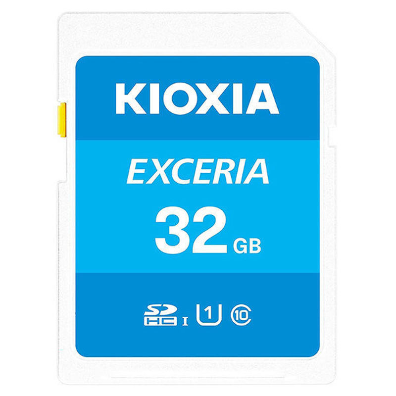 Slika - Kioxia Exceria (N203) 32GB, SDHC, LNEX1L032GG4, UHS-I U1 (Class 10), SD kartica