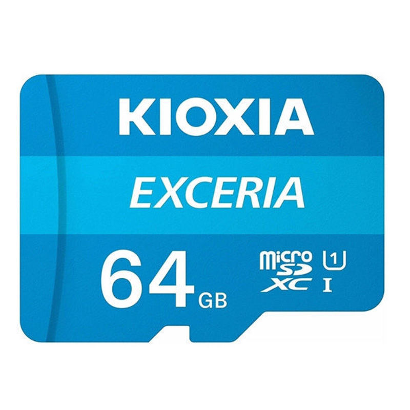 Slika - Kioxia Exceria High Endurance 64GB, microSDXC, LMEX1L064GG2, UHS-I U1 (Class 10), SD kartica