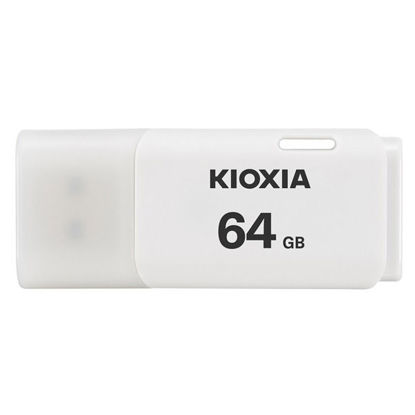 Kioxia TransMemory Hayabusa 64GB (LU202W064GG4) U202 USB 2.0, bel USB ključ
