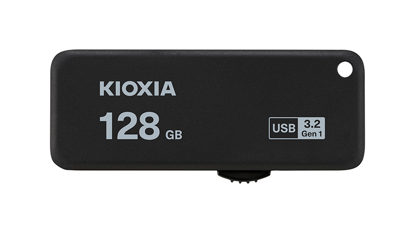 Kioxia TransMemory Yamabiko 128GB (LU365K128GG4) USB 3.2 Gen 1, U365 črn USB ključ