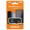 Slika - Kioxia TransMemory Yamabiko 256GB (LU365K256GG4) U365, USB 3.2 Gen 1 črn USB ključ