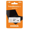 Slika - Kioxia TransMemory Hayabusa 64GB (LU202W064GG4) U301 USB 3.2 Gen 1 bel USB ključ