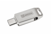 Slika - MyMedia MyDual 16GB (69268) USB 3.2 Gen 1, USB A / USB C srebrn s pokrovom USB ključ