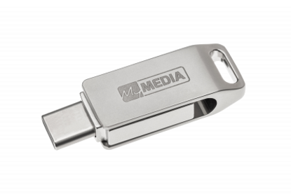 MyMedia MyDual 16GB (69268) USB 3.2 Gen 1, USB A / USB C srebrn s pokrovom USB ključ