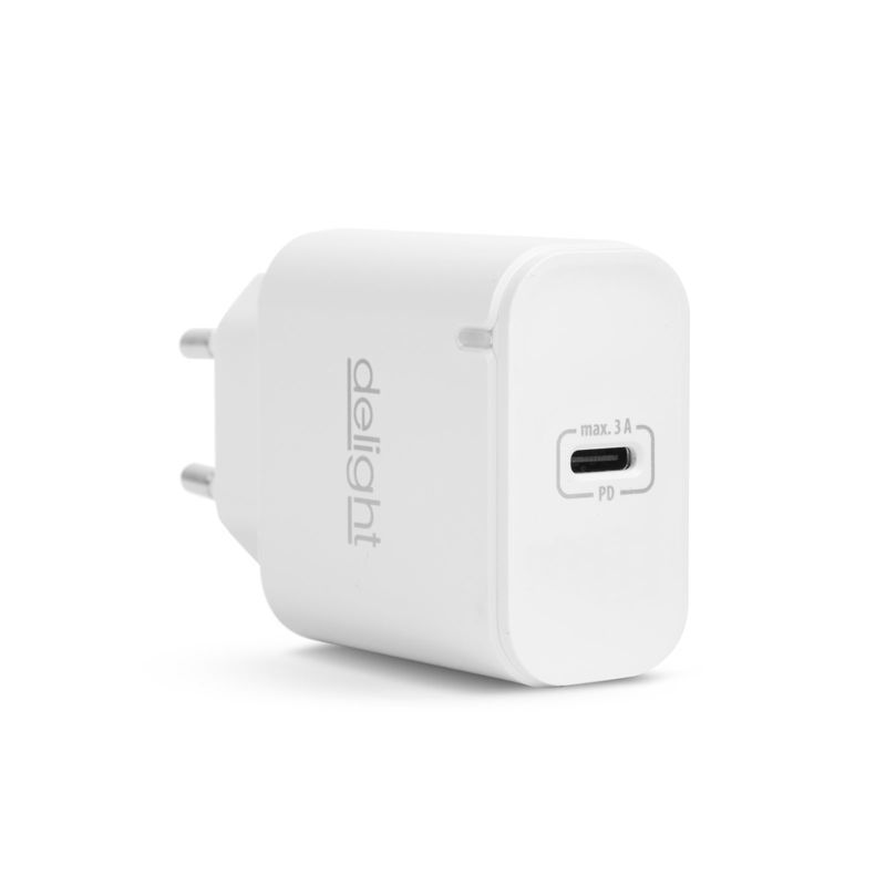 Slika - Delight 55046WH PD20W / 3A  USB C hitri polnilec