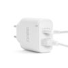 Slika - Delight 55047WH USB QuickCharge 3.0 + USB C polnilec bel