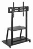 Slika - Gembird TVS-100F-01 TV stojalo na kolesih 37"-100" črno