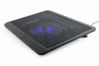 Slika - Gembird NBS-1F15-04 hladilno stojalo za prenosnik USB, do 15", modra LED ventilator črno