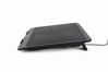 Slika - Gembird NBS-1F15-04 hladilno stojalo za prenosnik USB, do 15", modra LED ventilator črno
