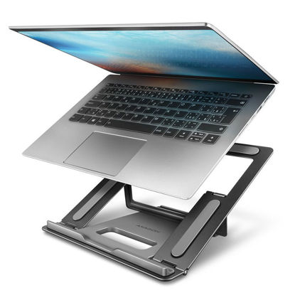 AXAGON STND-L aluminjasto stojalo za prenosnike 10" do 16" sivo